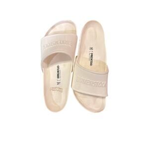 Birkenstock slides size 42 white